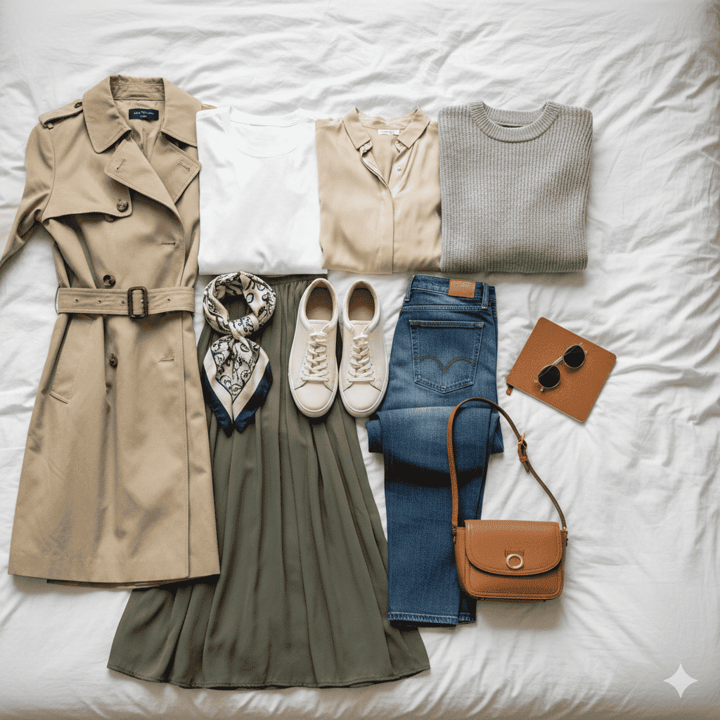 Capsule Wardrobe for Europe Trip