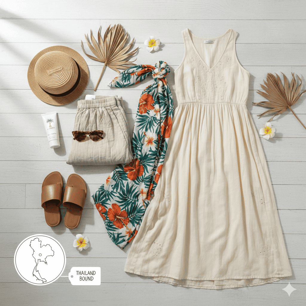 Thailand packing list essentials for women travelers