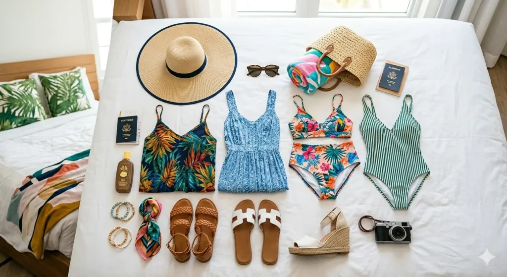 Miami packing list essentials clothes and accessories for women