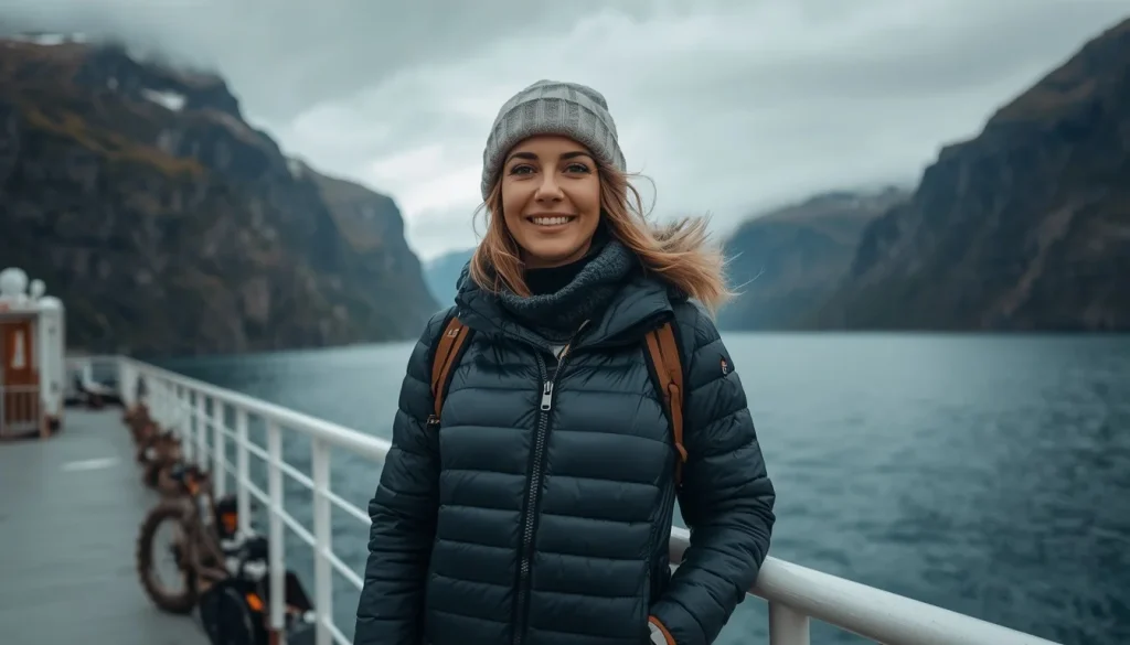 fjord cruise outfit Norway