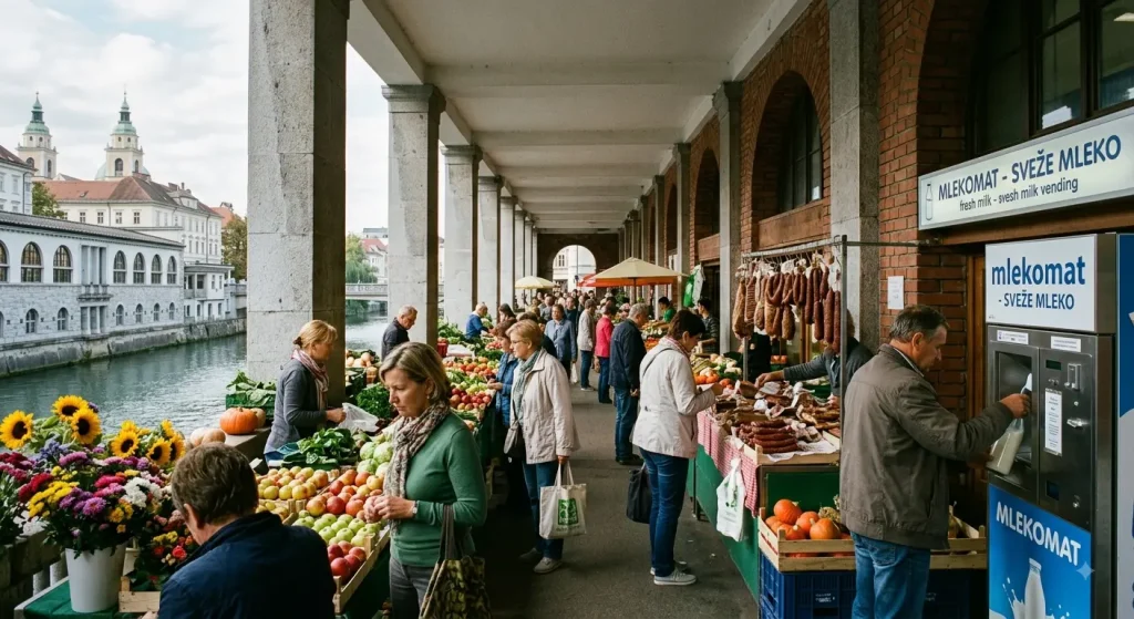 Ljubljana's Central Market 